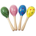 Niños personalizados Baby Music Toy Maracas de madera